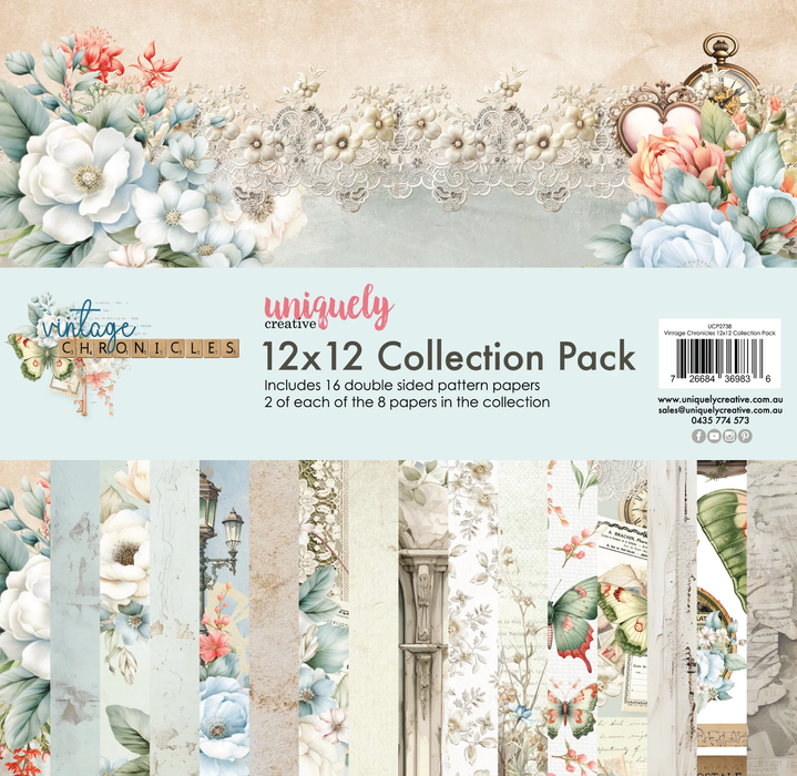 Vintage Chronicles 12 X 12 COLLECTION PACK