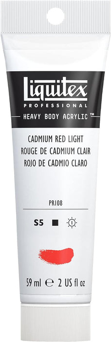 Heavy Body Acrylic - Cadmium Red Light