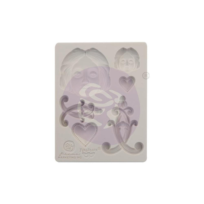 Finnabair Decor Moulds 3.5"X4.5" - Anabelle