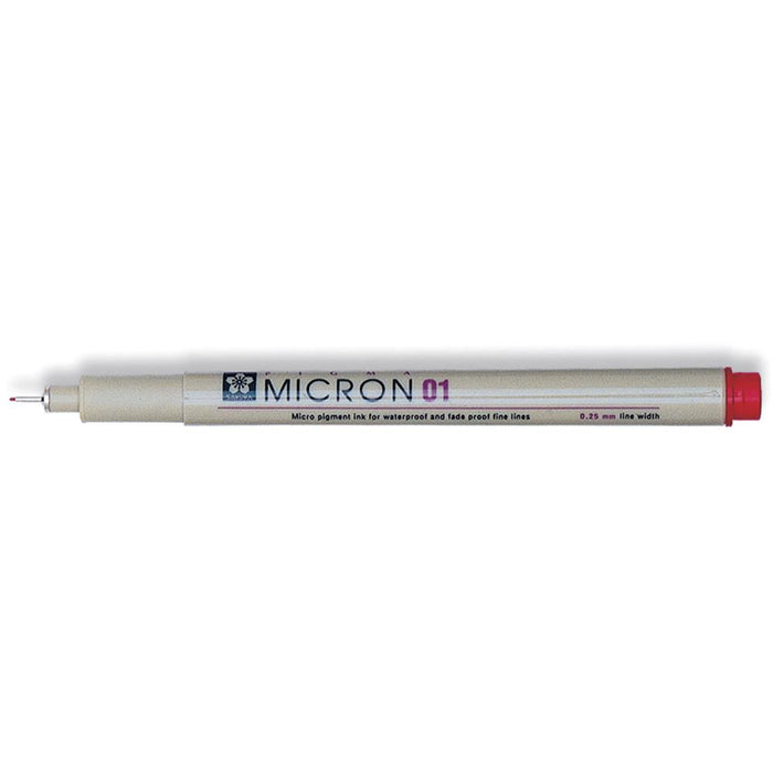 Pigma Micron Pen 01 0.25mm - Red