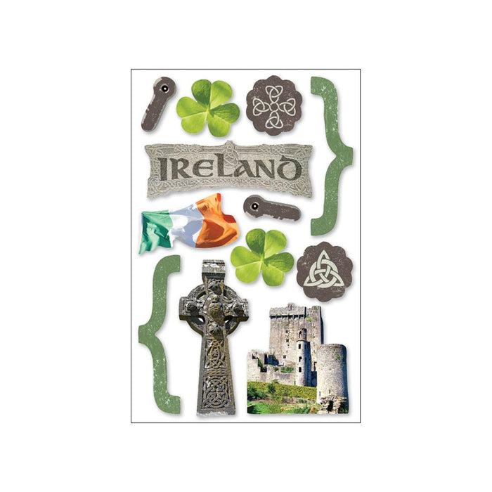 3D Stickers - Ireland