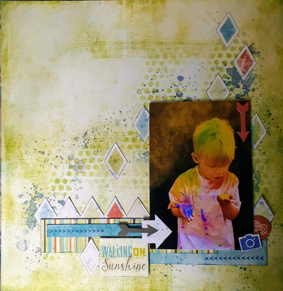 Walking on Sunshine by LORNA SIMONS