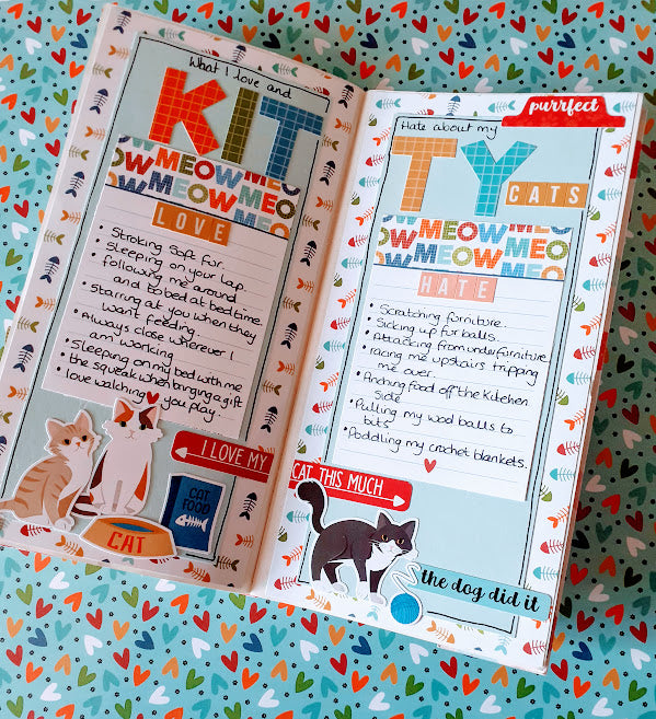 Travellers Notebook spread by LORNA SIMONS