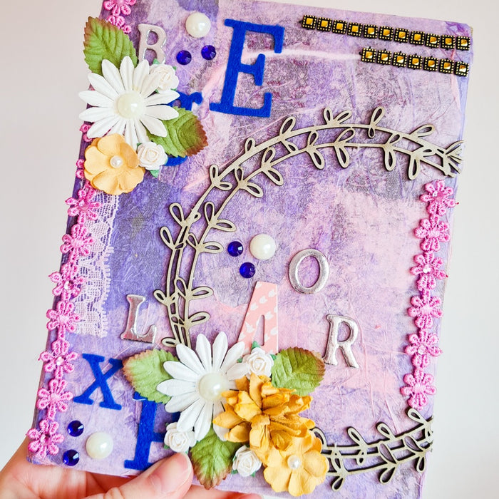 Altered Book Post by VICKI PUNTON