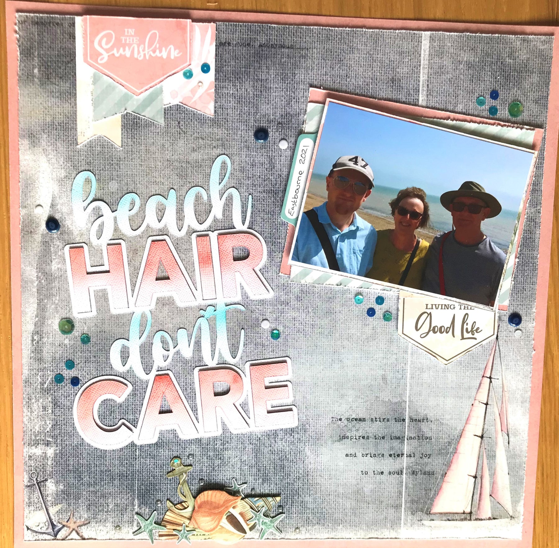 Beach Hair......Don't Care by SUE CREASE
