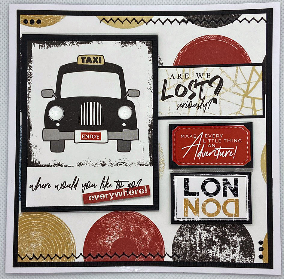 London Card by SHARON NETTLESHIP
