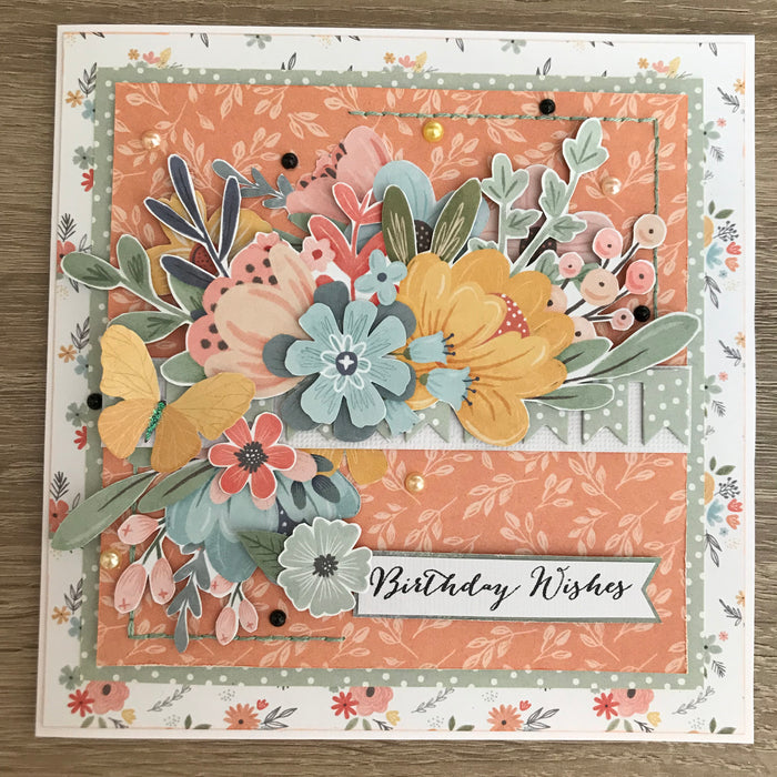 October Card Project by SUE CREASE