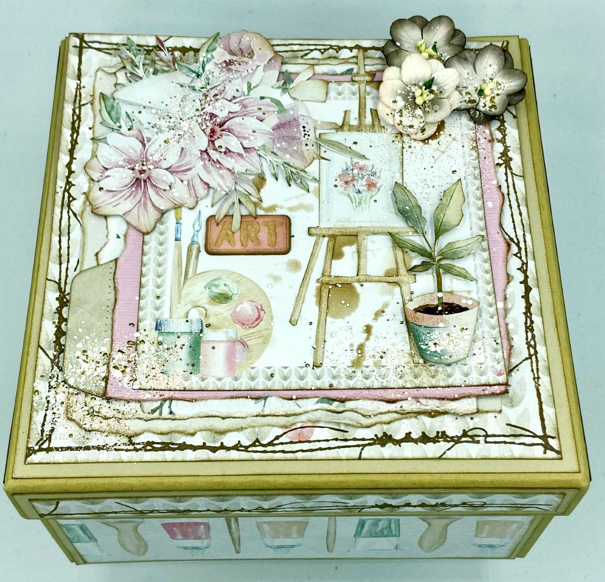 Paint box by SHARON NETTLESHIP