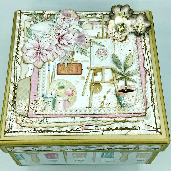 Paint box by SHARON NETTLESHIP