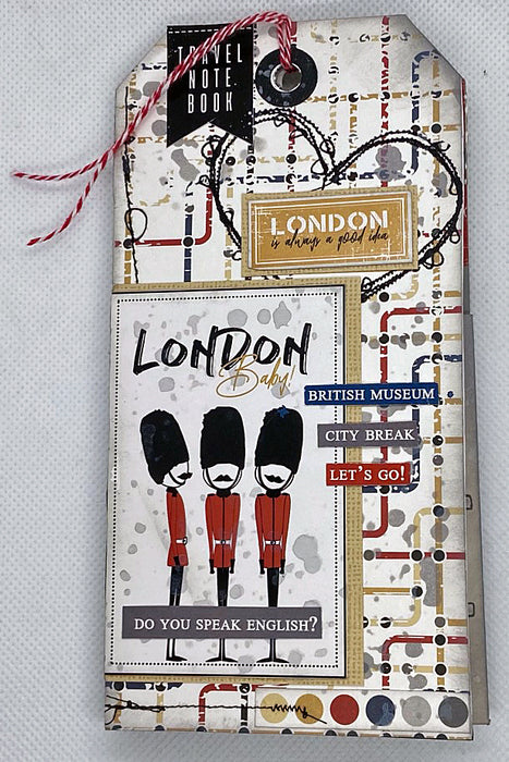 London Visit Tag Book BY SHARON NETTLESHIP