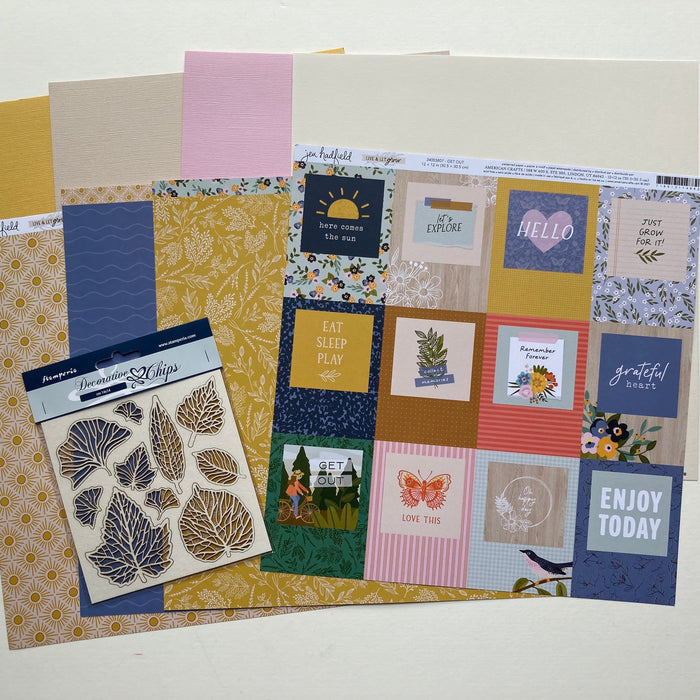 Scrapaholix September 2022 kits - Live and Let Grow