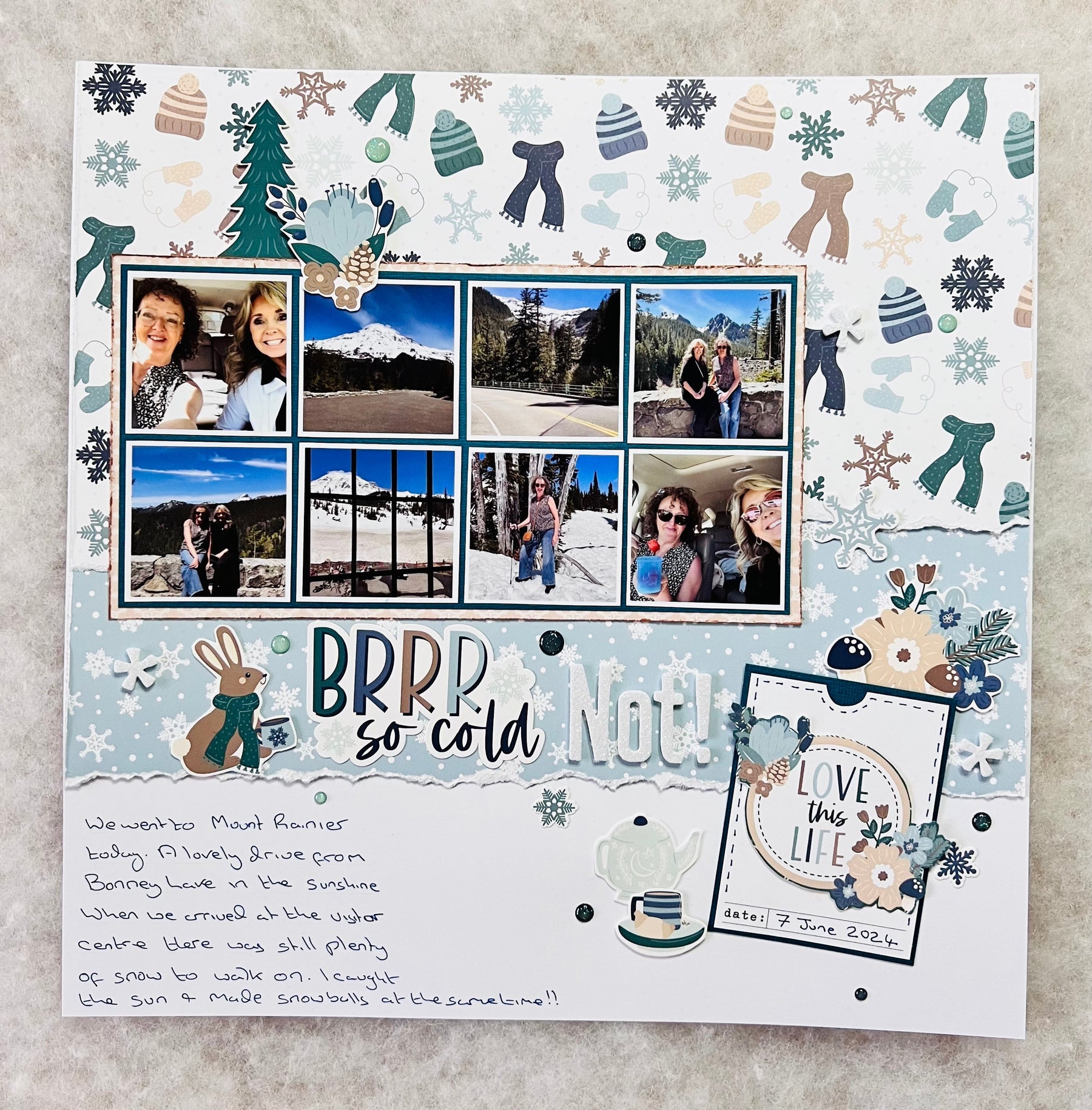 Brrr so cold..Not! by SUE CREASE