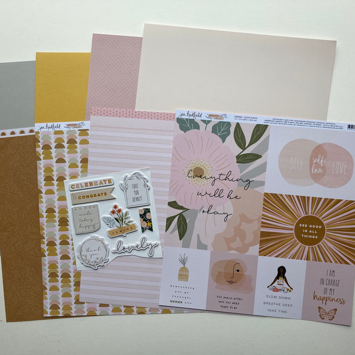 Scrapaholix March Kits - Peaceful Heart