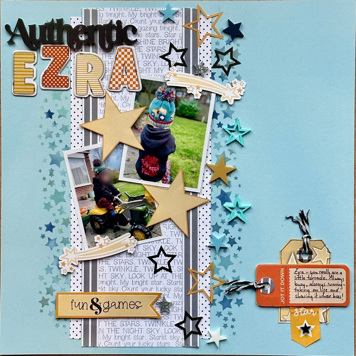 Authentic Ezra by KAREN MOSS