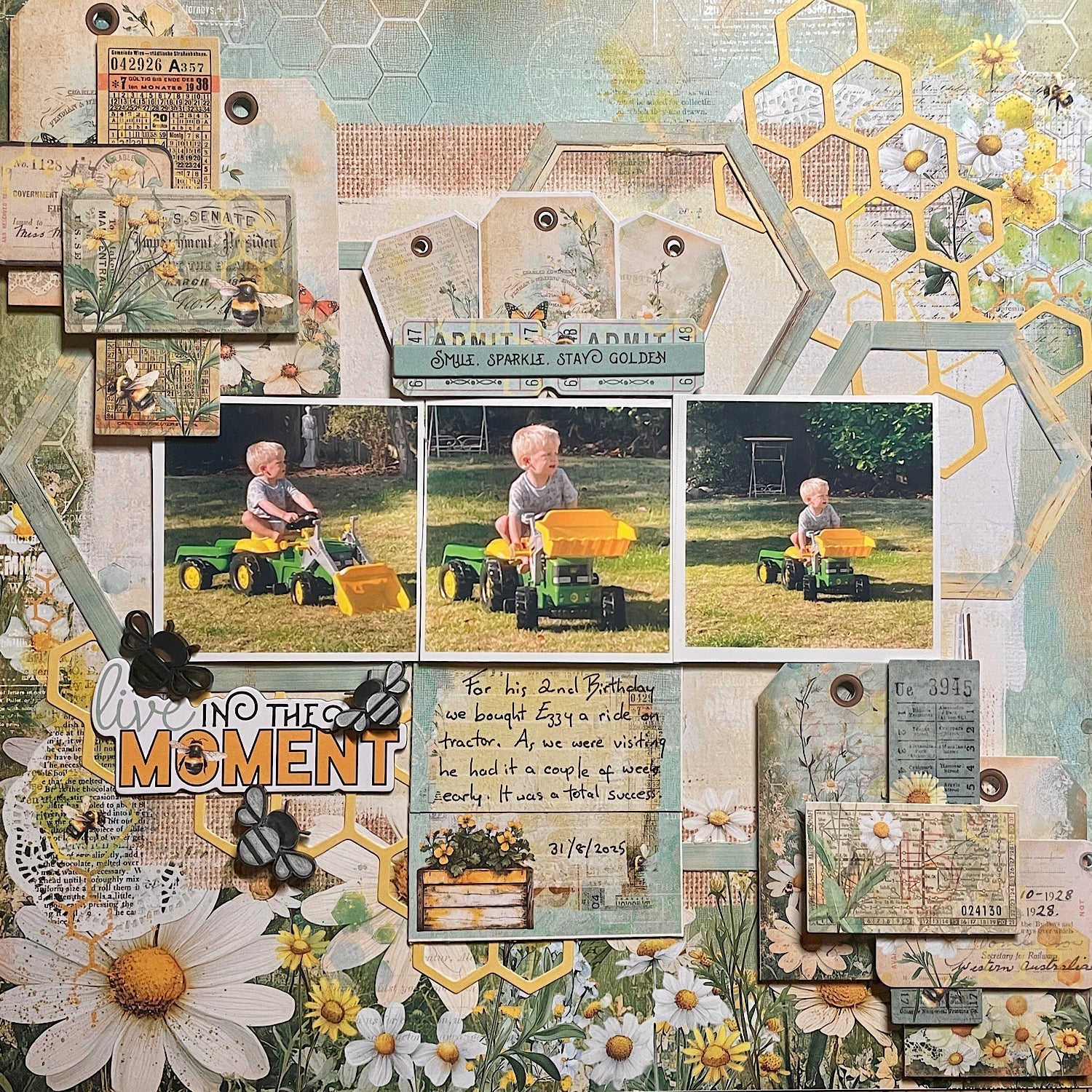 Live in the Moment by KAREN MOSS