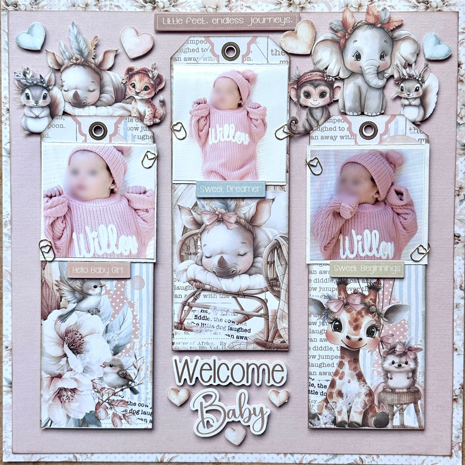 Welcome Baby BY KAREN MOSS