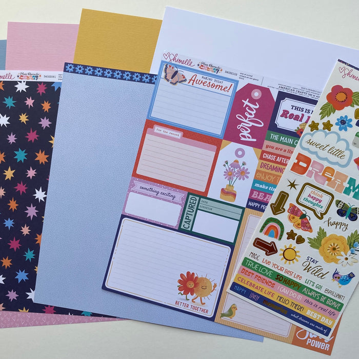 Scrapaholix October kits - Main Character Energy