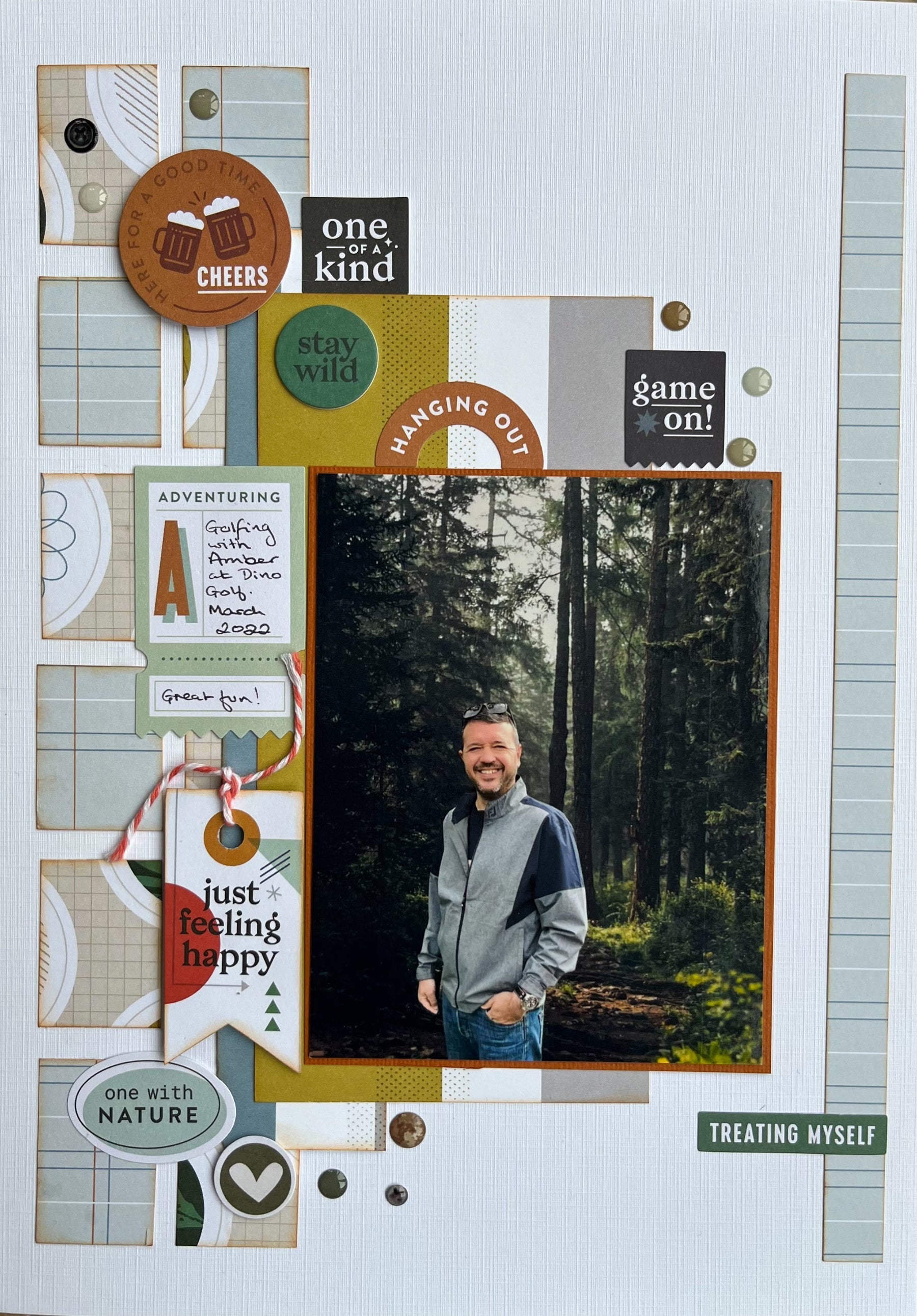 January Layout 3 by ELAINE KING