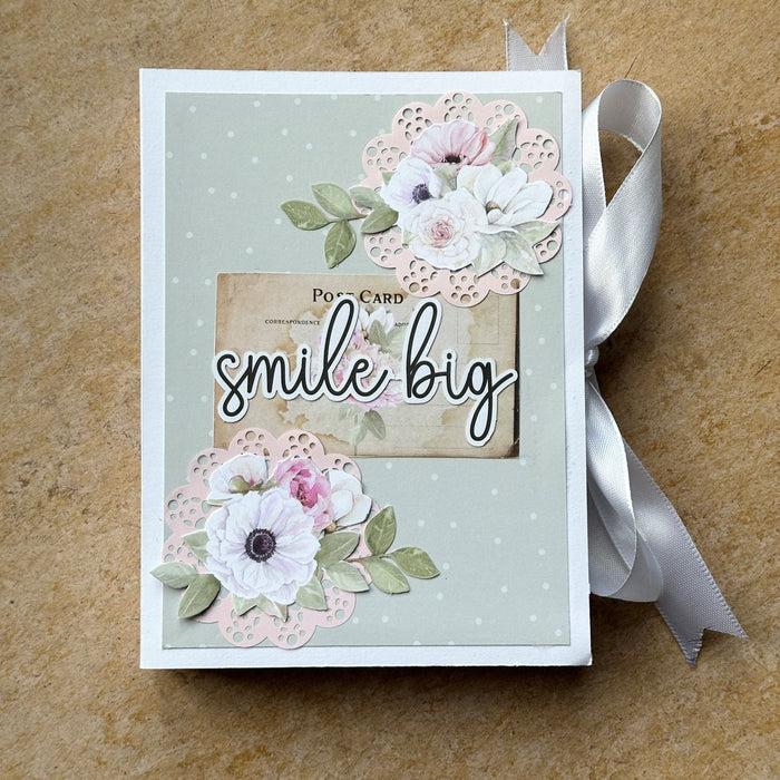 Smile Big Cards and Card Wallet by KAREN MOSS
