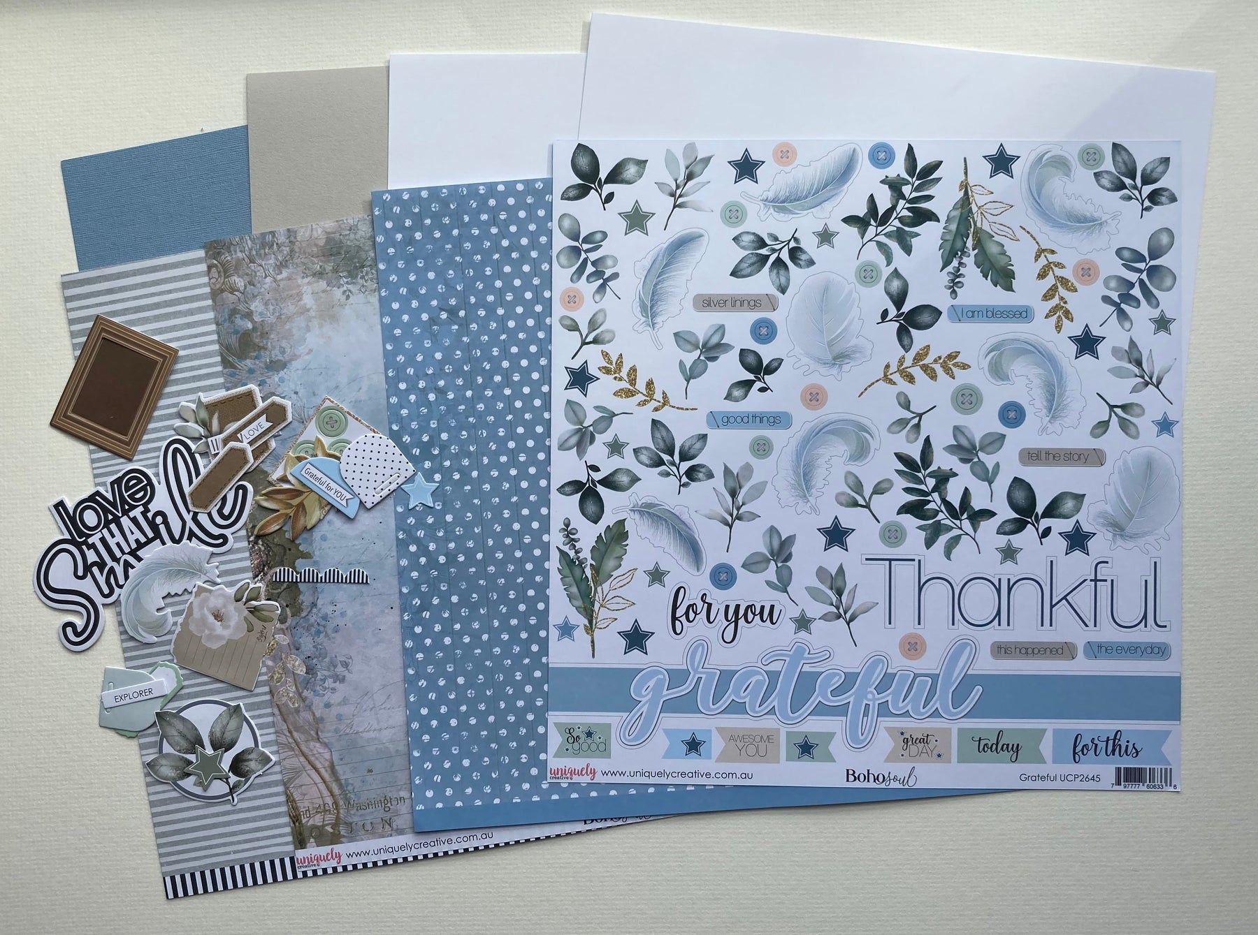 Scrapaholix March 2024 Kits - Boho Soul