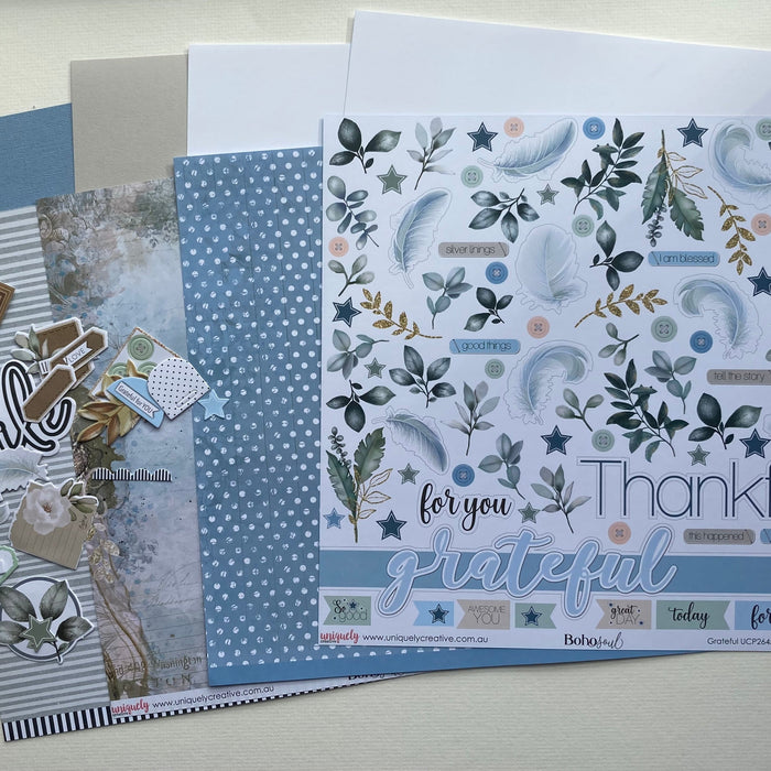 Scrapaholix March 2024 Kits - Boho Soul