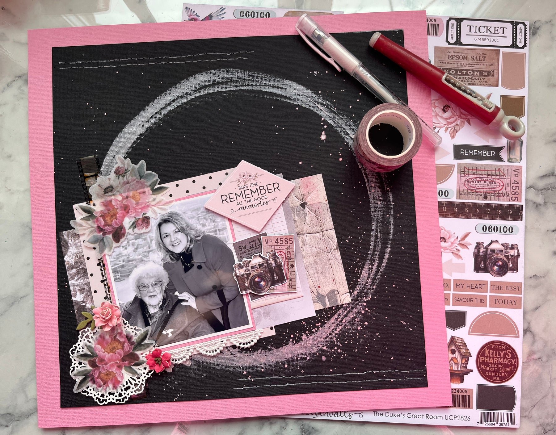 January Layout 1 by ELAINE KING