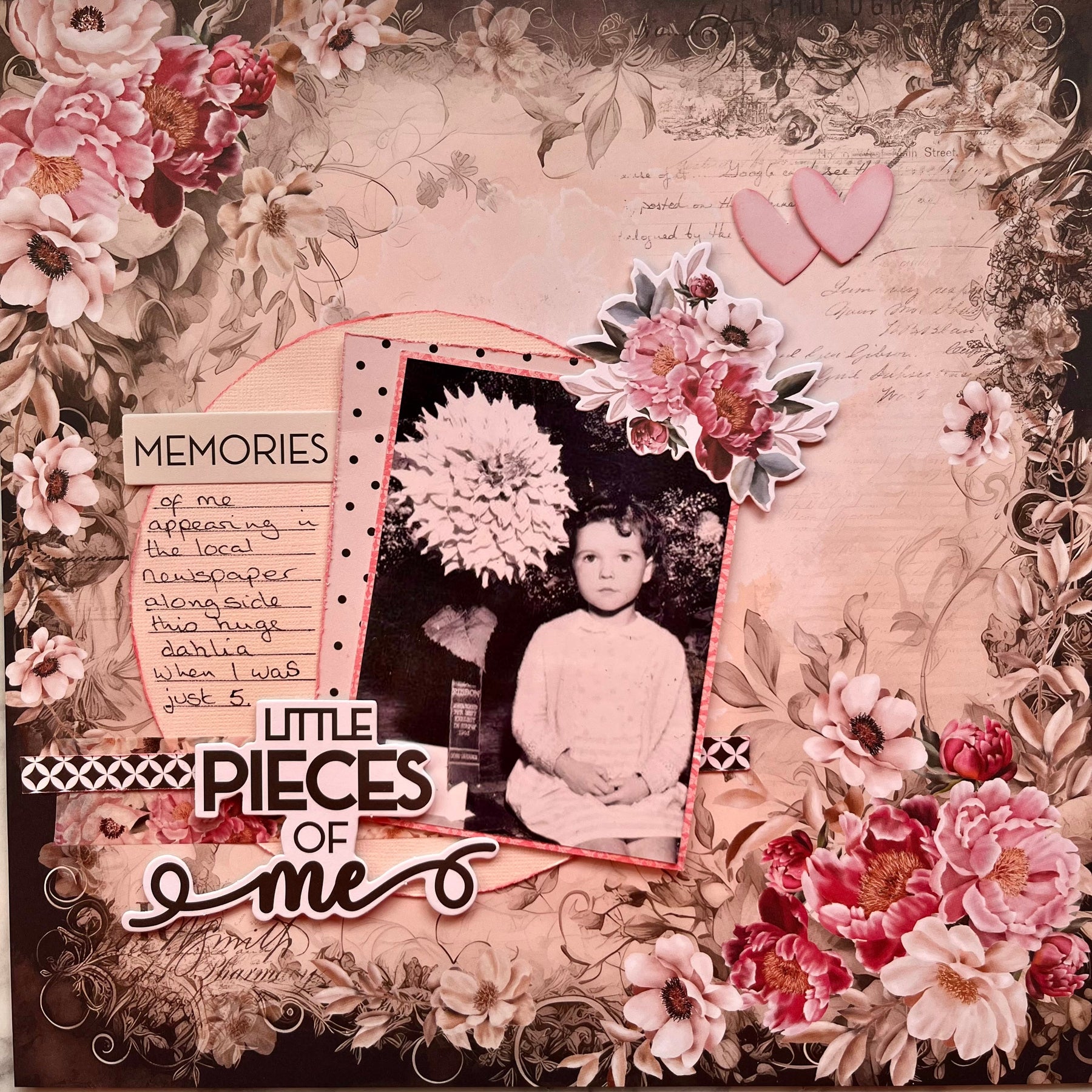 January Layout 2 by ELAINE KING