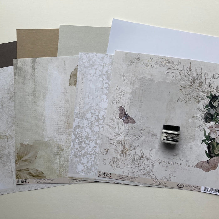 Scrapaholix August Kits - Texture Paste
