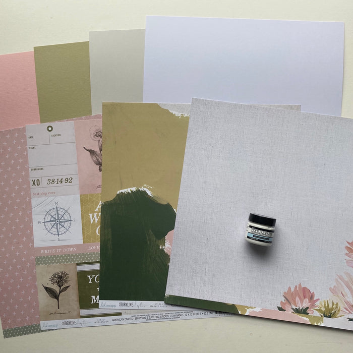 Scrapaholix September Kits - Texture Paste (Transparent Matte)