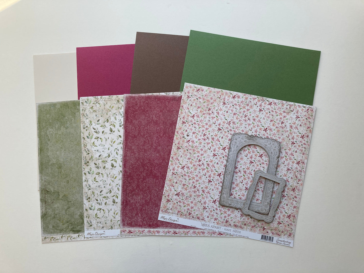 February Scrapaholix Kits - Miles Apart