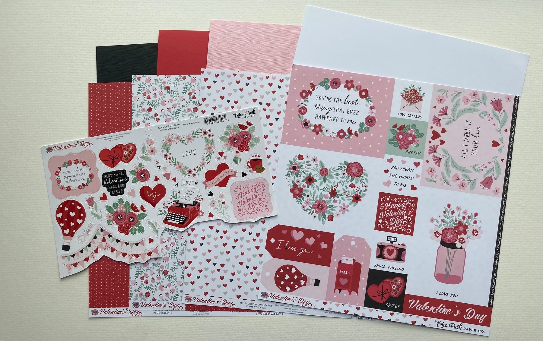 March 2025 Scrapaholix Kits - Valentine's Day