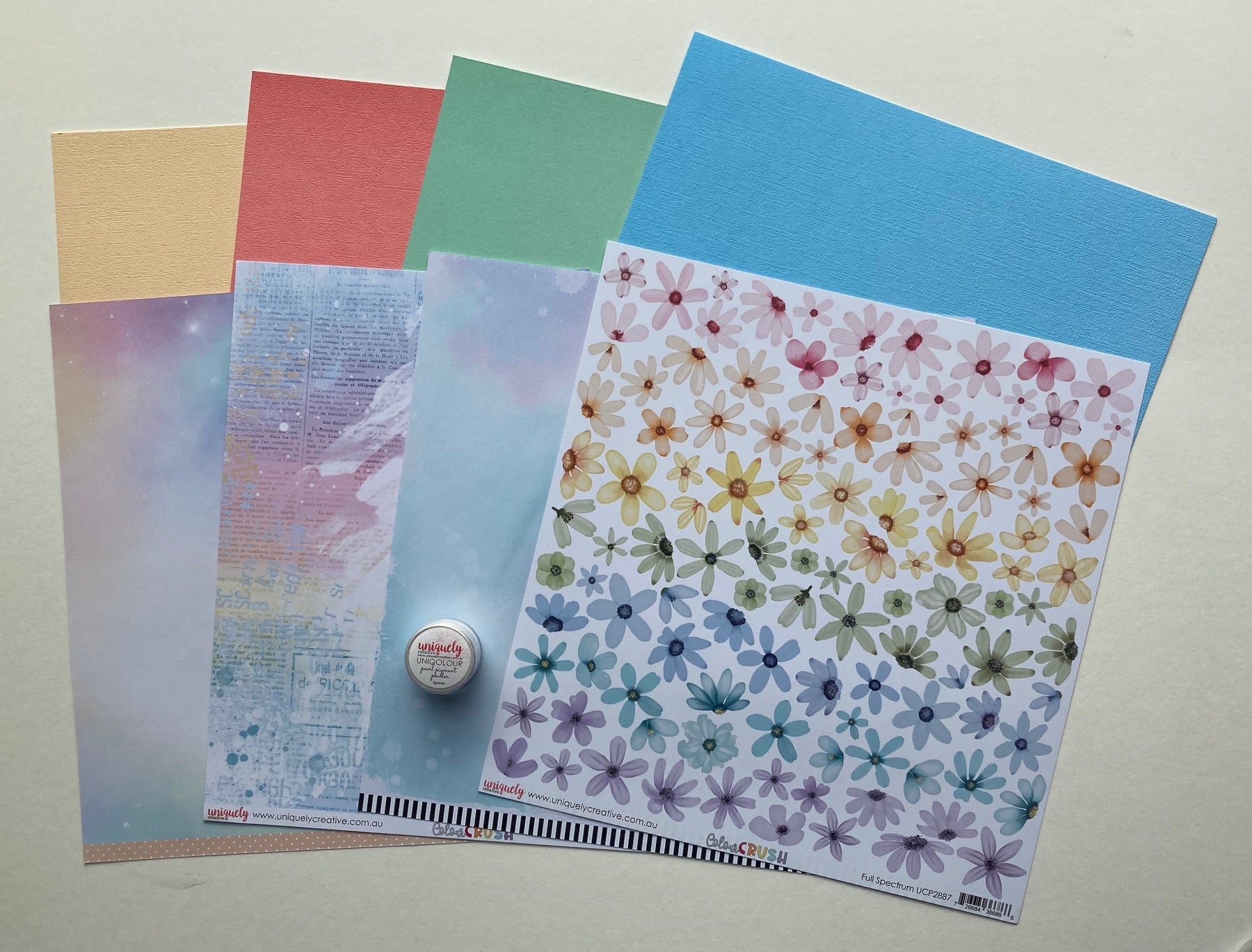 April 2025 Scrapaholix Kits - Colour Crush