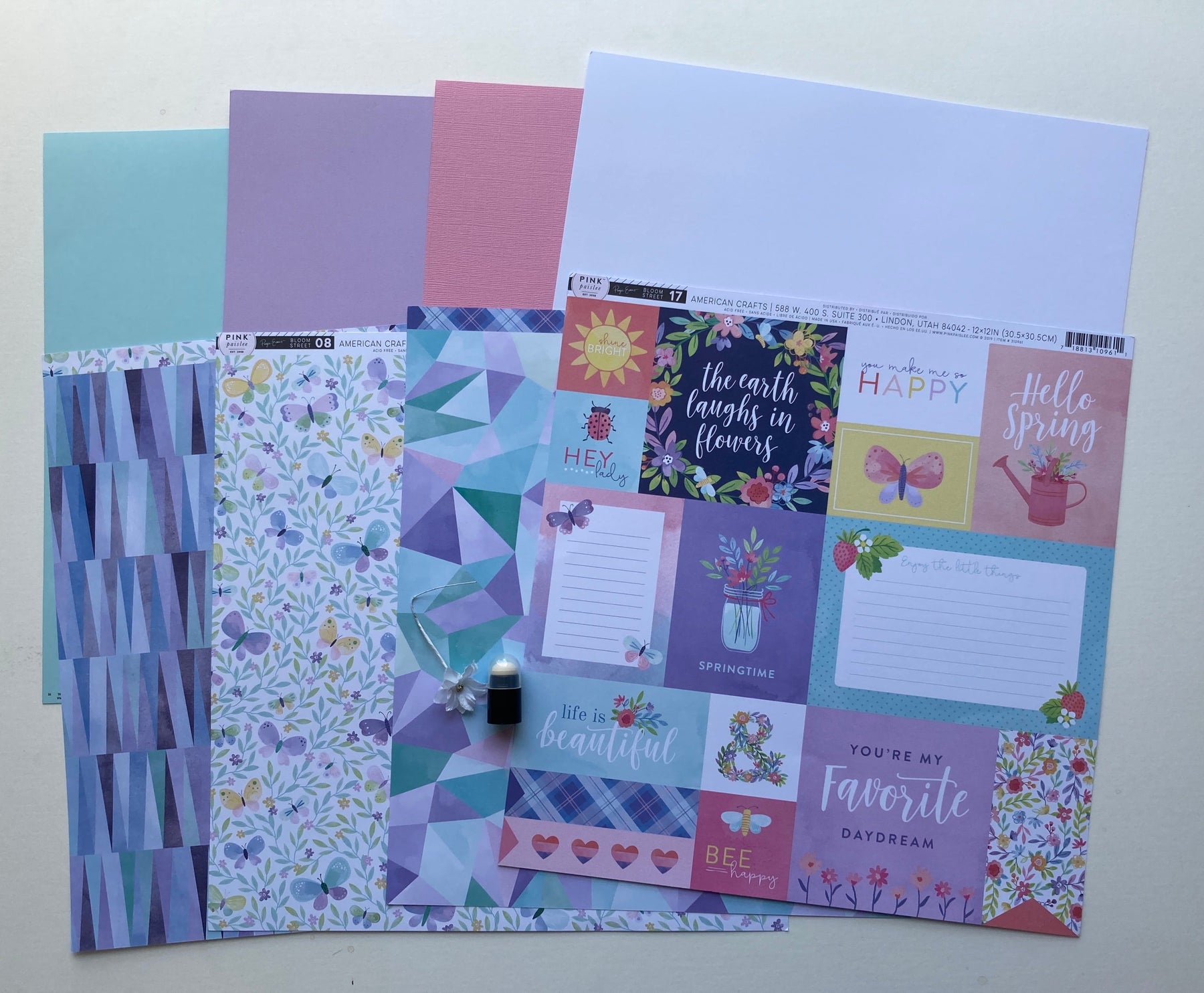 Scrapaholix June kits - Bloom Street