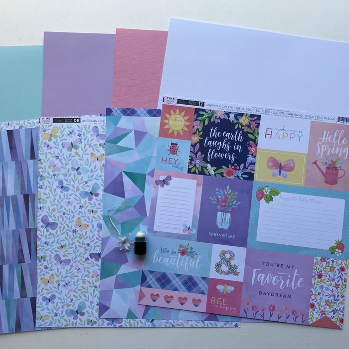 Scrapaholix June kits - Bloom Street