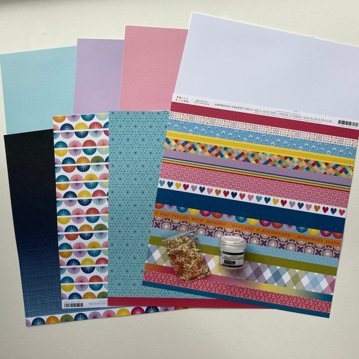 July Scrapaholix kits - Wonders and Sticky Embossing Powder