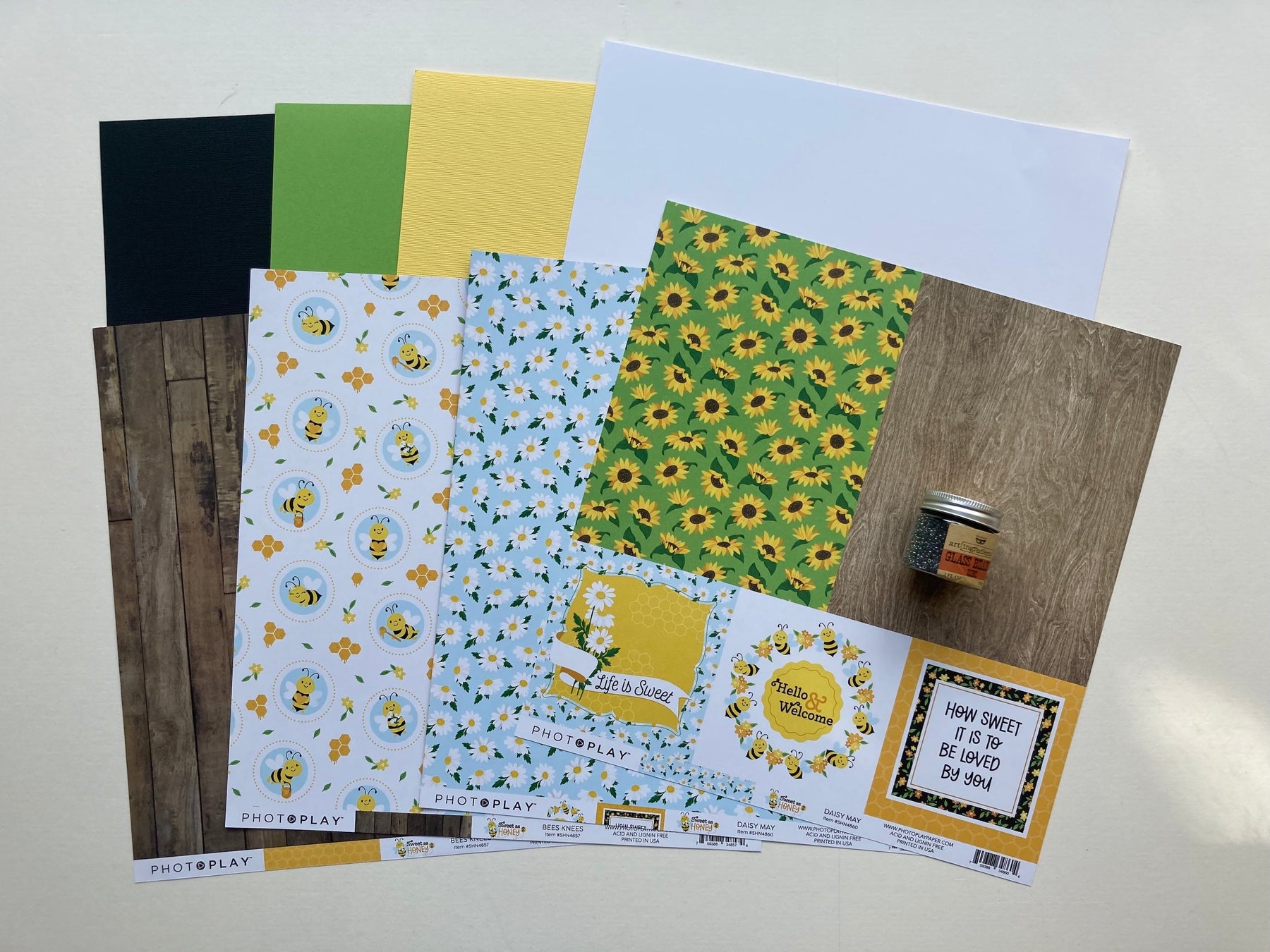 June 2025 Scrapaholix kits - Sweet As Honey 2