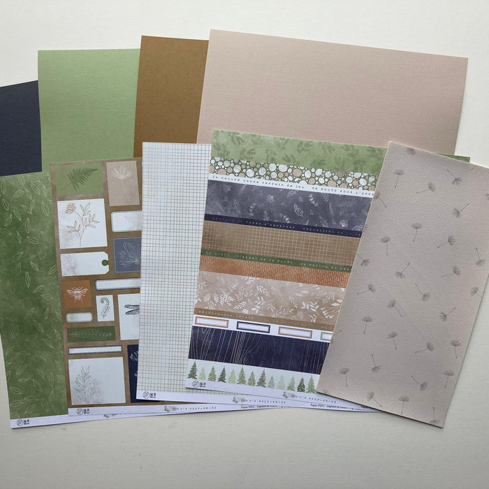 September Scrapaholix Kits - Esprit Nature