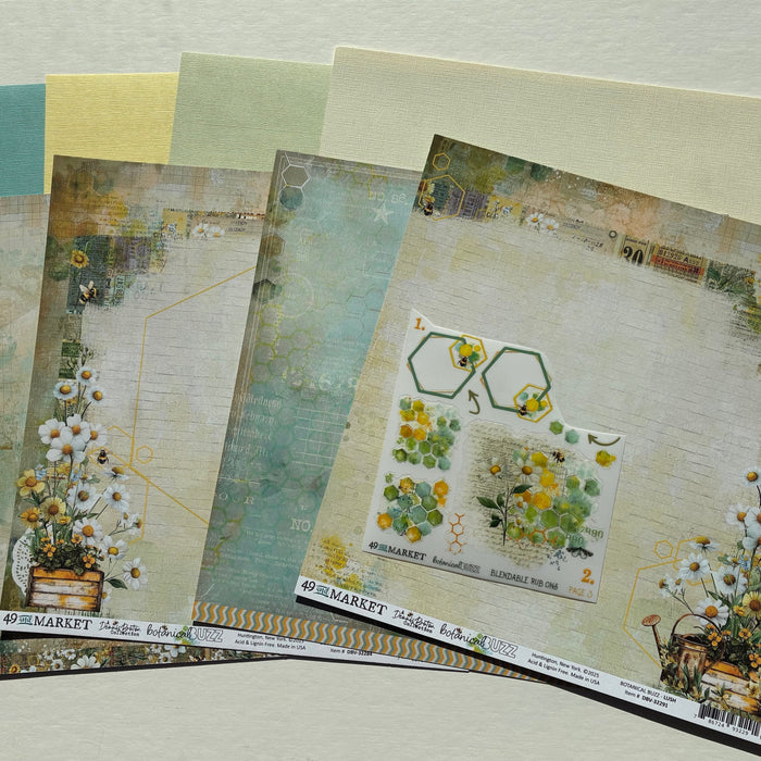 October 2025 Scrapaholix kits - Botanical Buzz