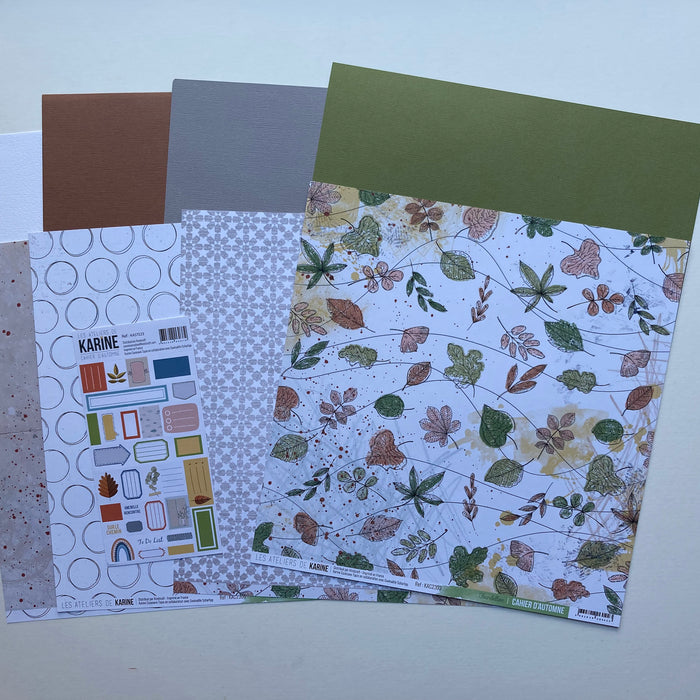 November Kits - Cahier D'Automne