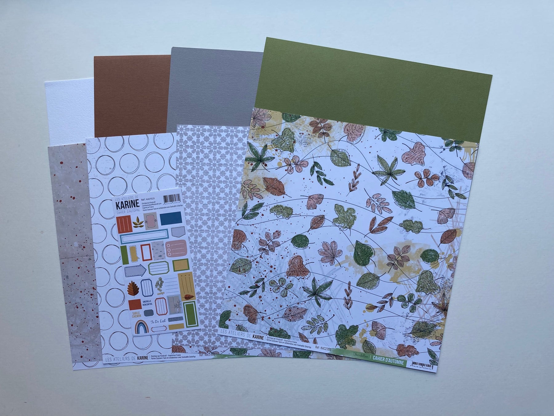 November Kits - Cahier D'Automne
