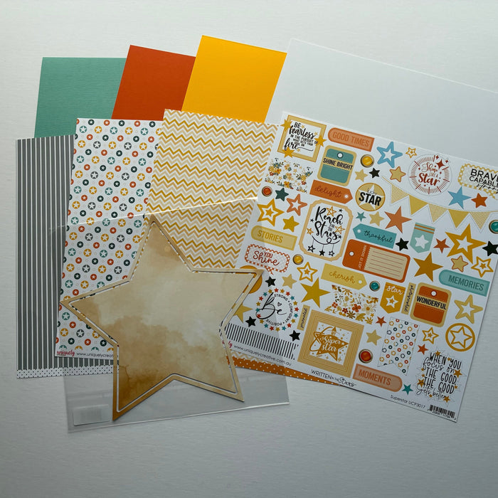 January 2026 Scrapaholix kits - Written in the Stars