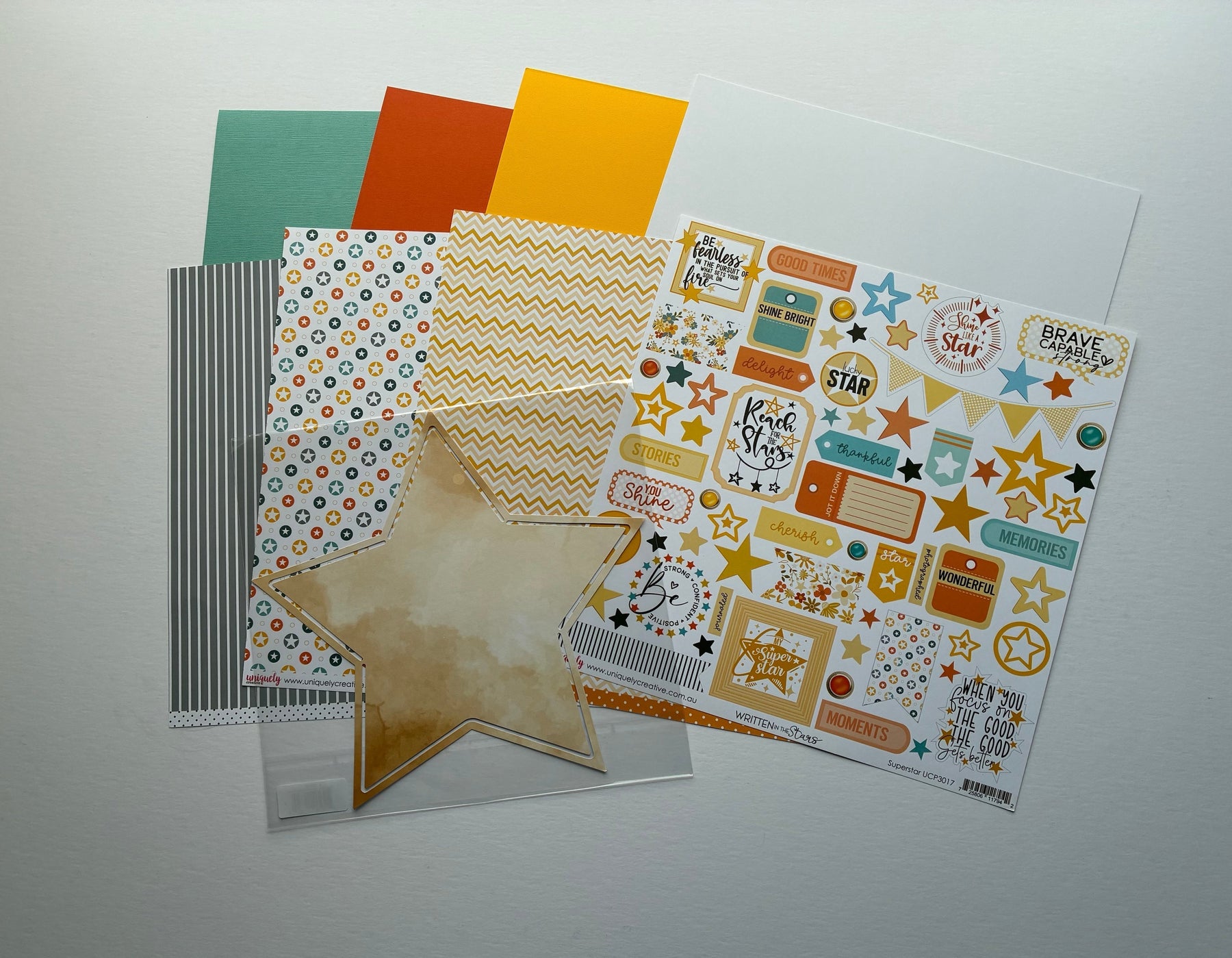 January 2026 Scrapaholix kits - Written in the Stars
