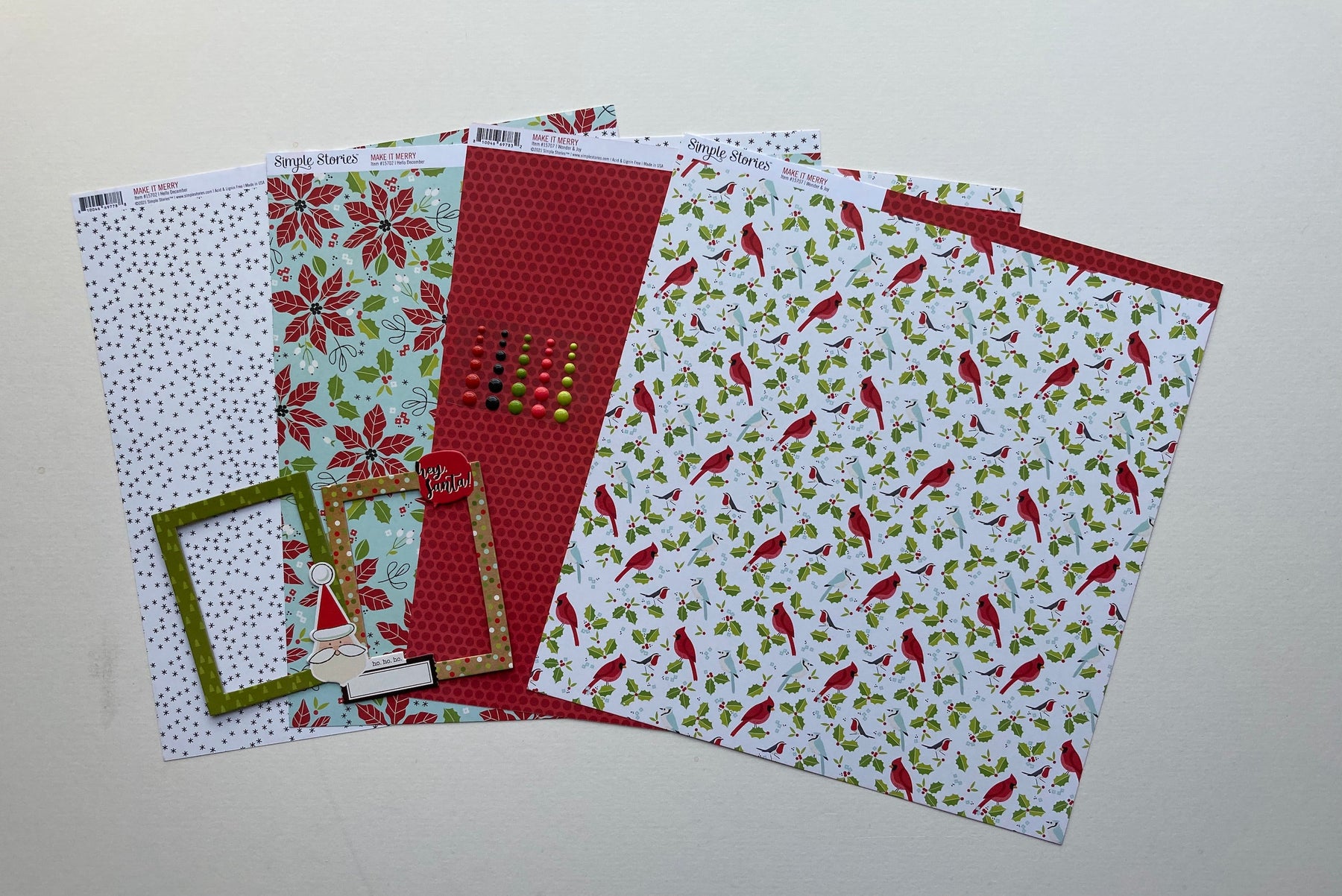 Scrapaholix December Kits