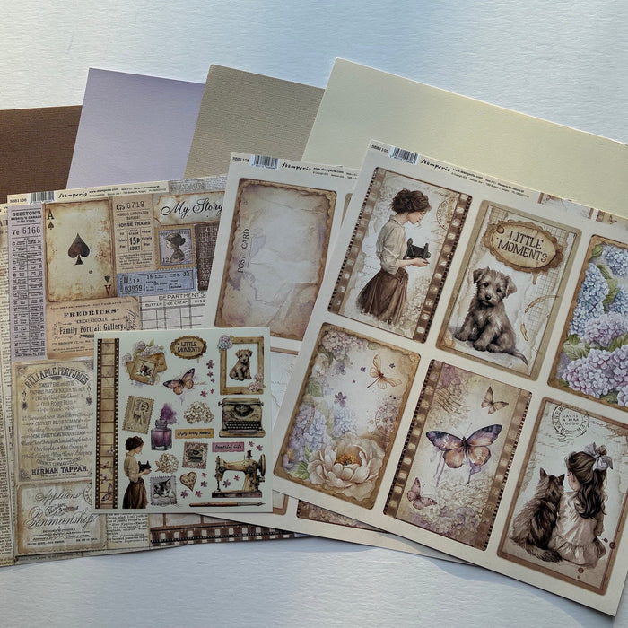 February 2026 Scrapaholix Kits - Quiet Days