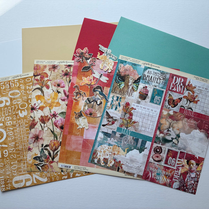 MARCH 2026 SCRAPAHOLIX KITS - JOURNALING THROUGH TIME