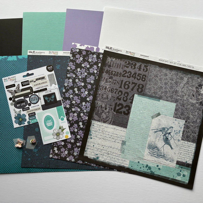 May Scrapaholix kits - Colorful Story