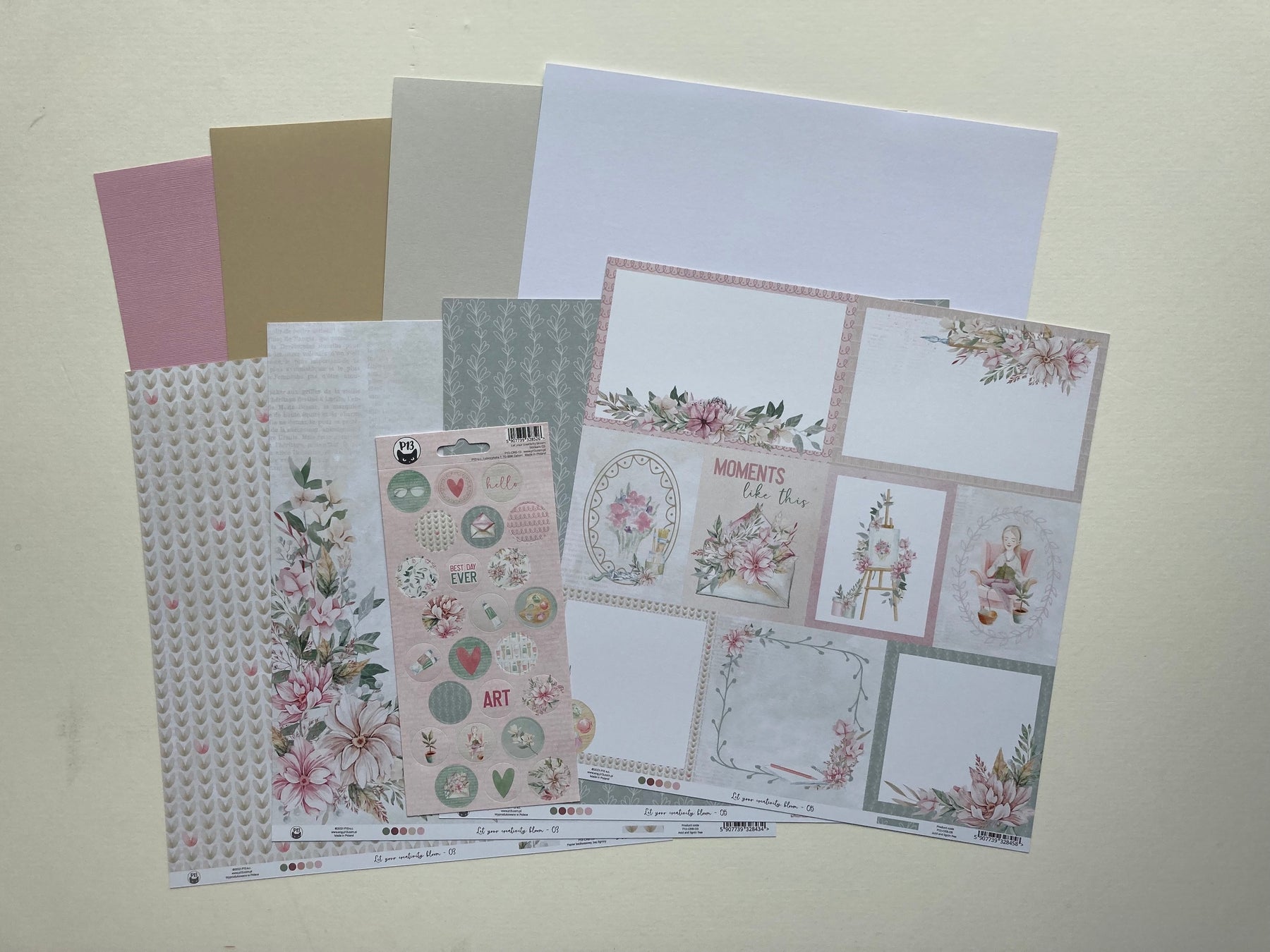 March 2022 kits - Let Your Creativity Bloom