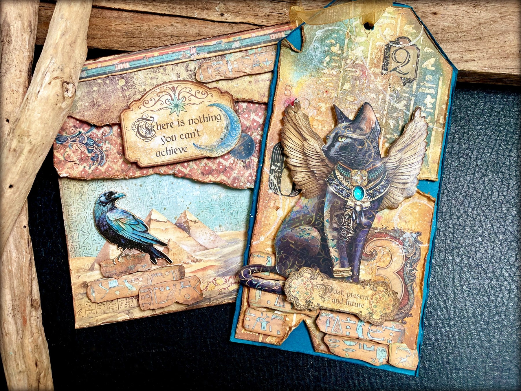 Fortune Card and Tag: By Louise Crosbie