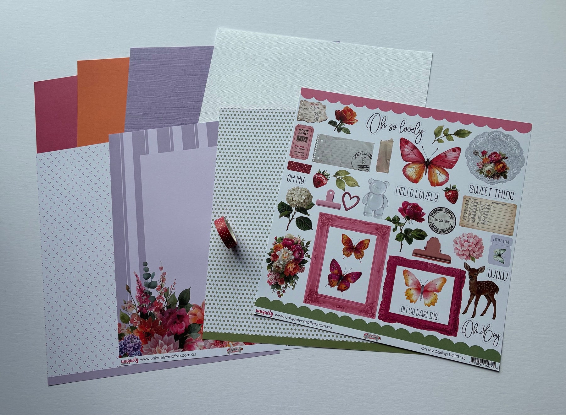 September 2026 Scrapaholix kits - Oh So Lovely!