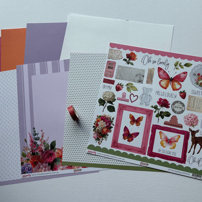September 2026 Scrapaholix kits - Oh So Lovely!
